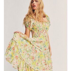 Love shack fancy midi dress